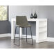 Cal 39.5 inch Antique Grey Counter Stool, Set Of 2